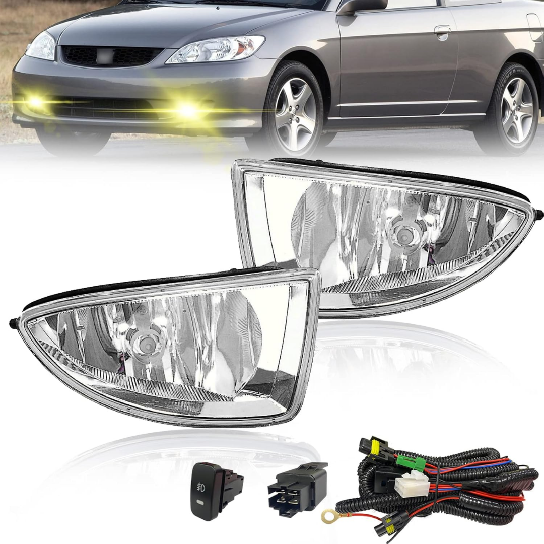 DLAA Fog Lamps for Honda Civic 2004–2005