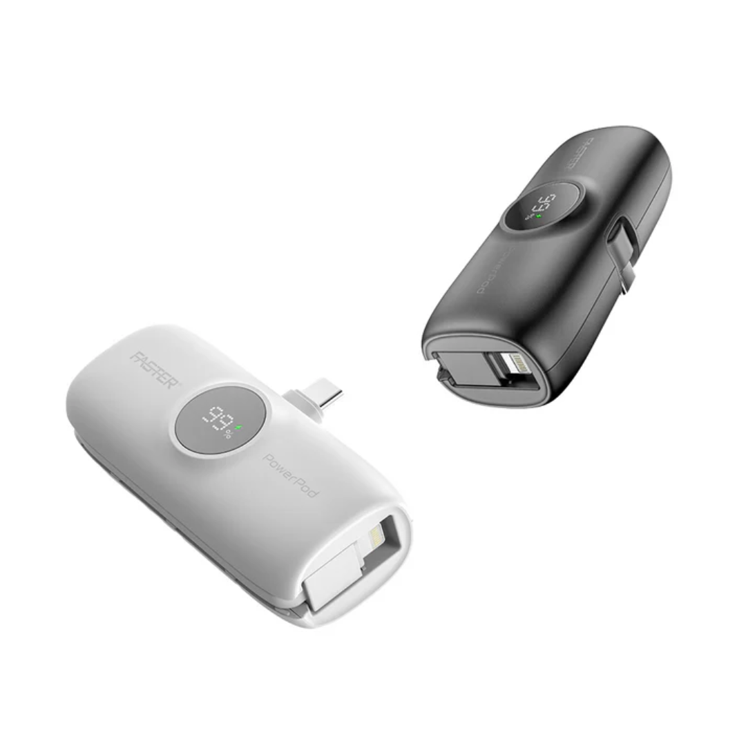 FASTER PF 20W Power Pod – Compact Fast Charging Adapter (USB-C)