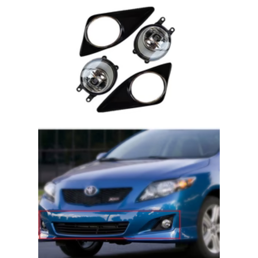 DLAA Fog Lamps for Toyota Corolla – Model 2008–2011