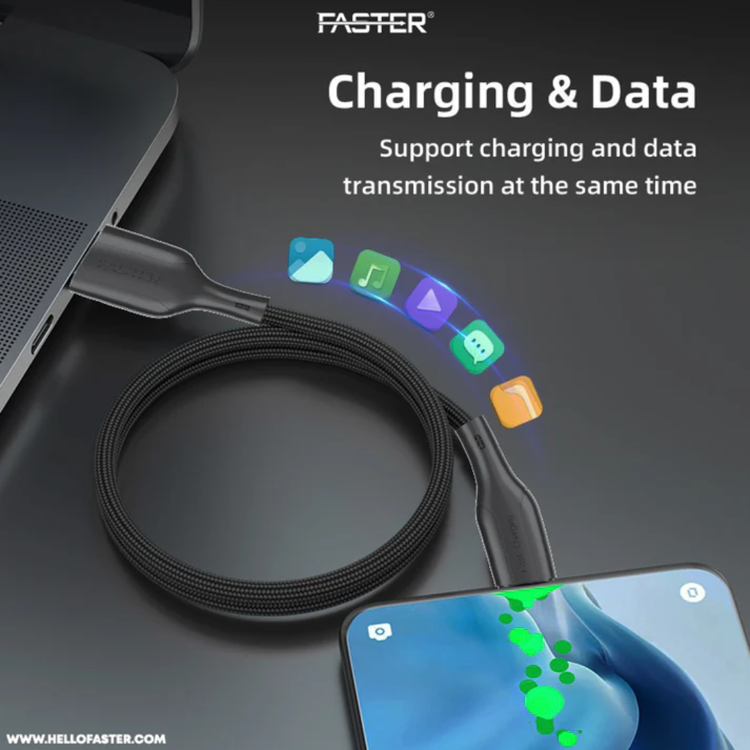 FASTER FC-08 Fast Charging Cable