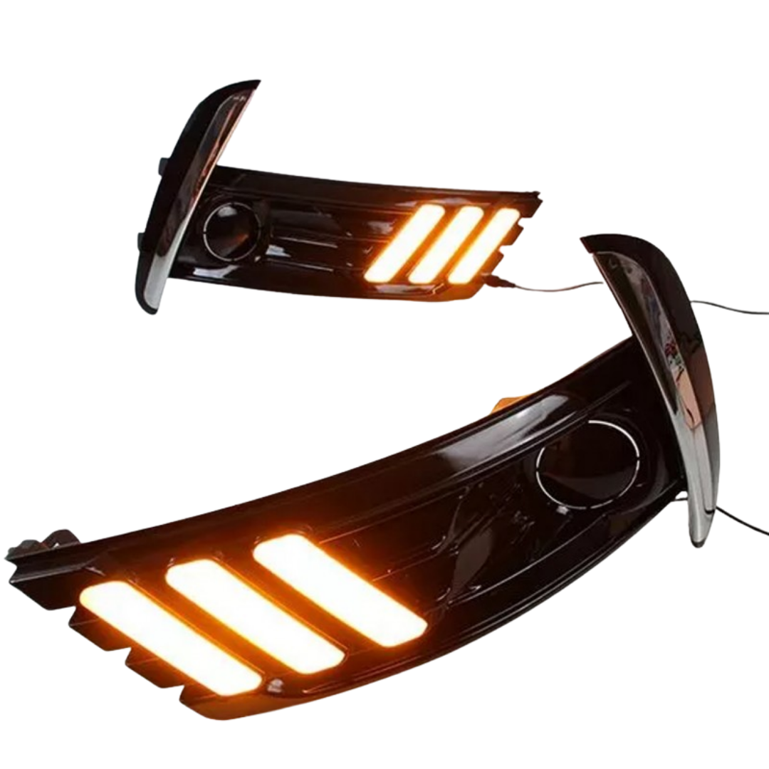 Toyota Corolla 2017–2019 Mustang Style LED Fog Lamp Covers