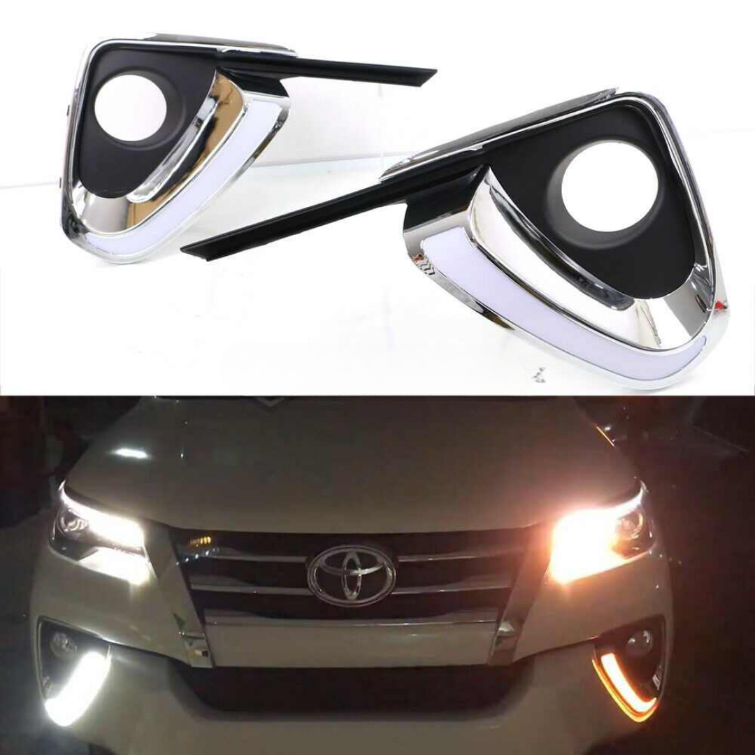 Toyota Fortuner 2016–2019 Fog Lamp Covers