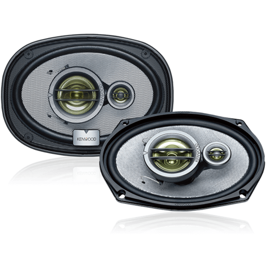 Kenwood KFC‑HQ718 3‑Way Car Speakers (7″ × 10″)
