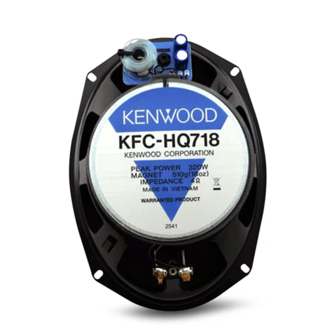 Kenwood KFC‑HQ718 3‑Way Car Speakers (7″ × 10″)