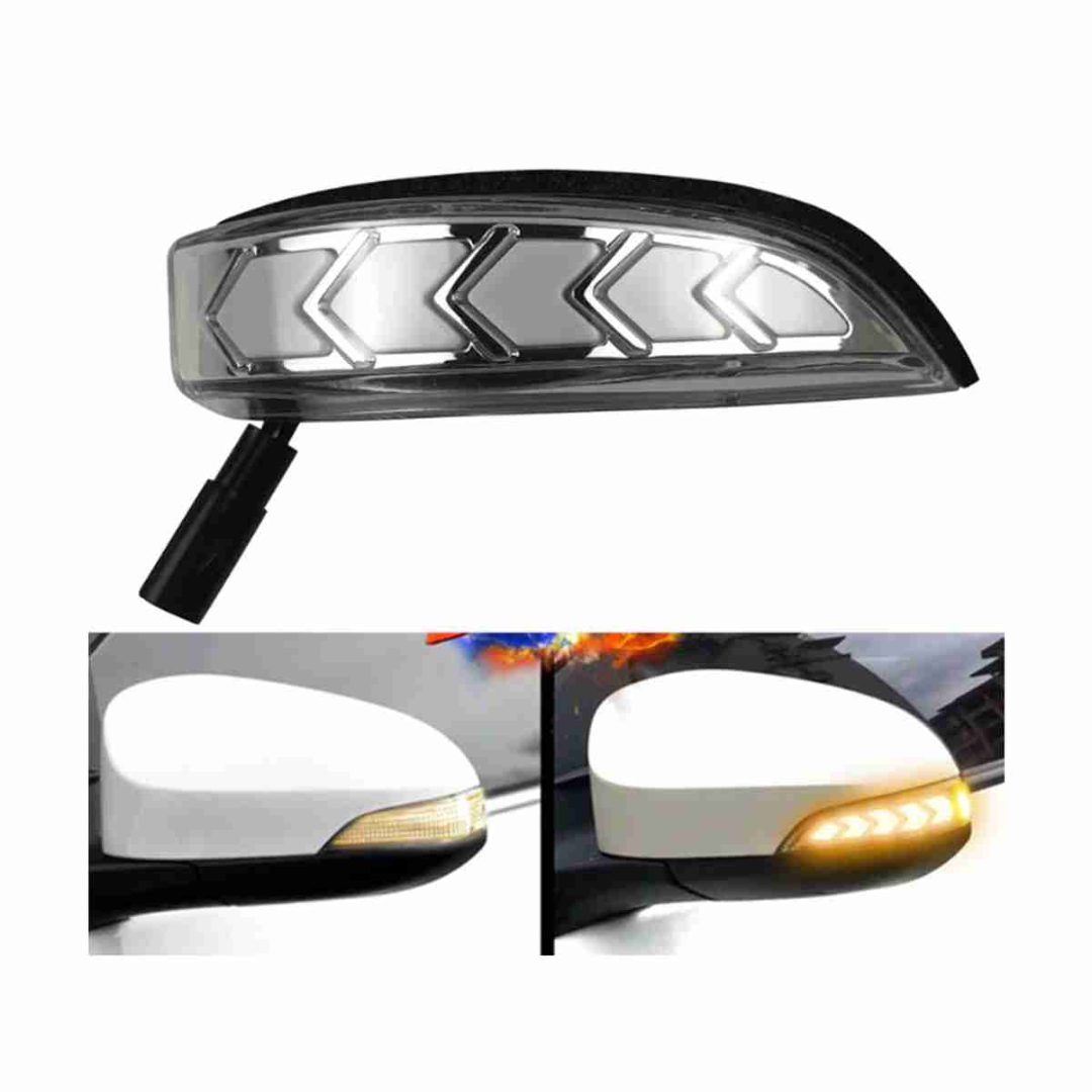 Dynamic LED DRL Flowing Side Mirror Turn Signal Light for Toyota Altis, Yaris & Camry