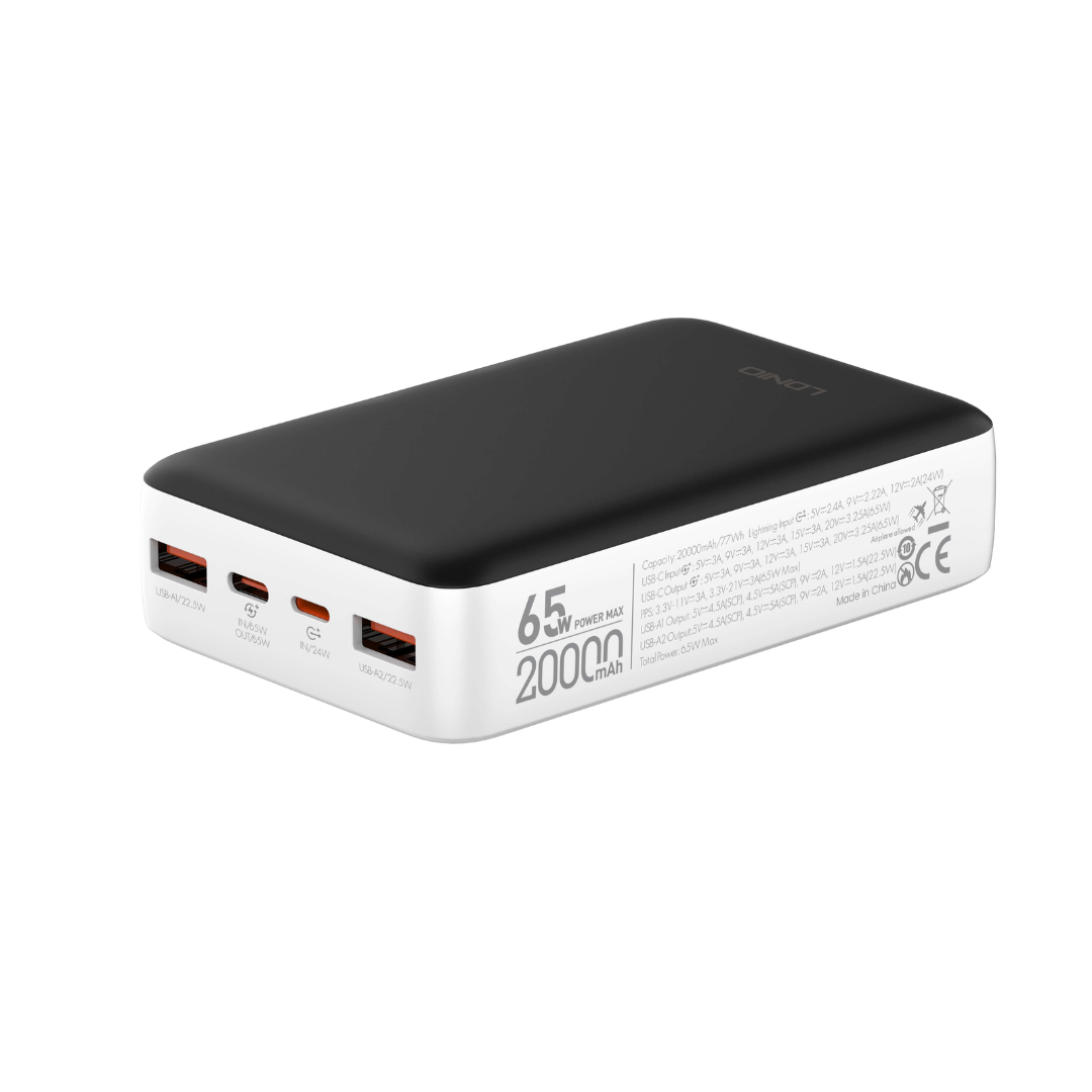 20000mAh 65W Fast Charging Power Bank PQ27