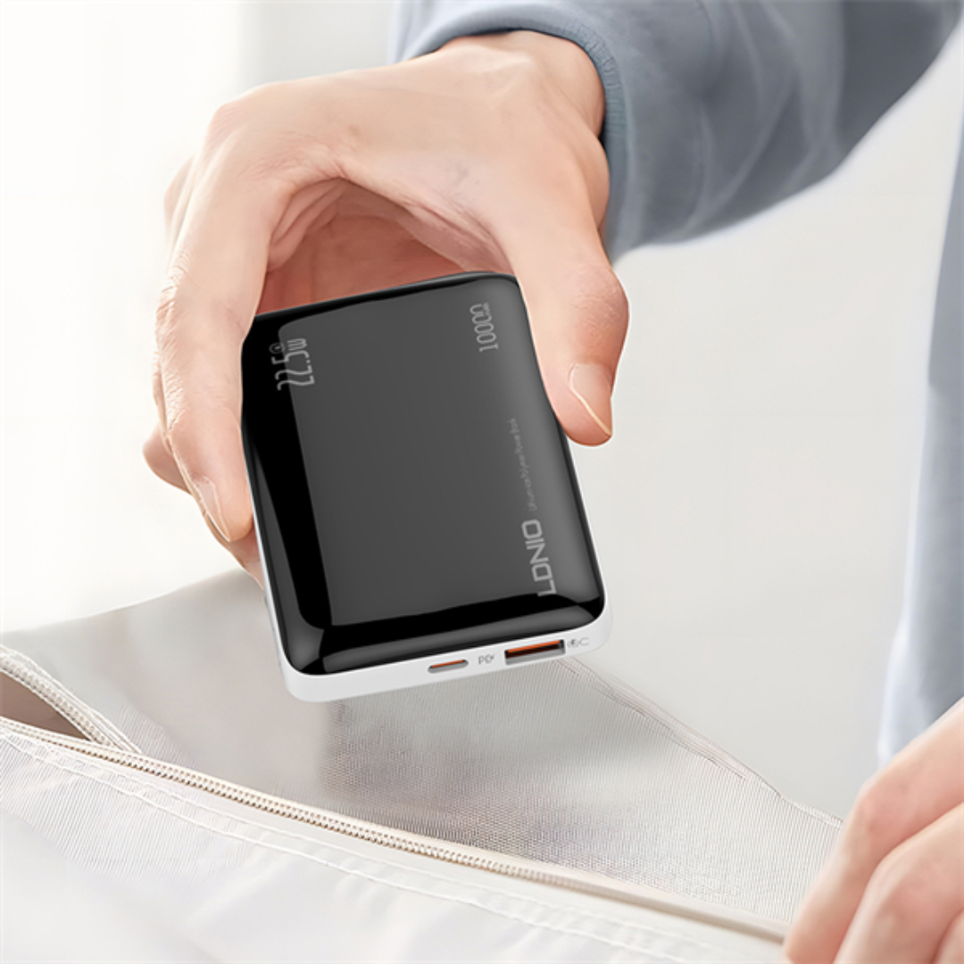 LDNIO 10000mAh 22.5W Fastcharging Power Bank PQ25