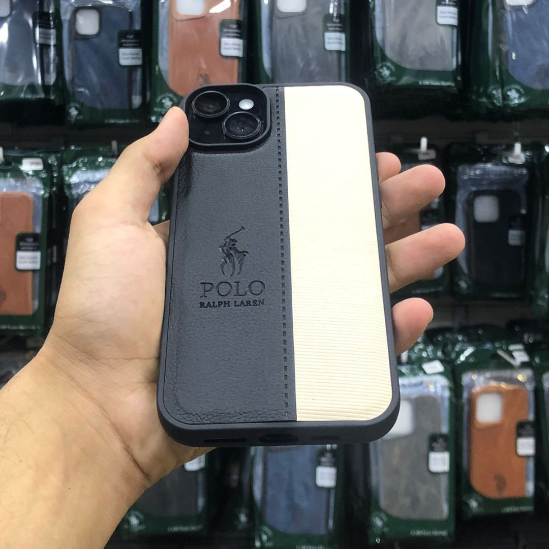 Polo Ralph Lauren Style Premium Leather Mobile Case