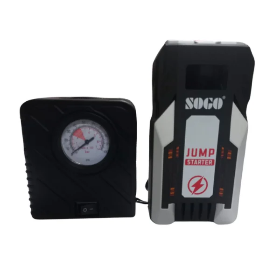 SOGO X6 Powerbank Jump Starter with Air Pump Compressor