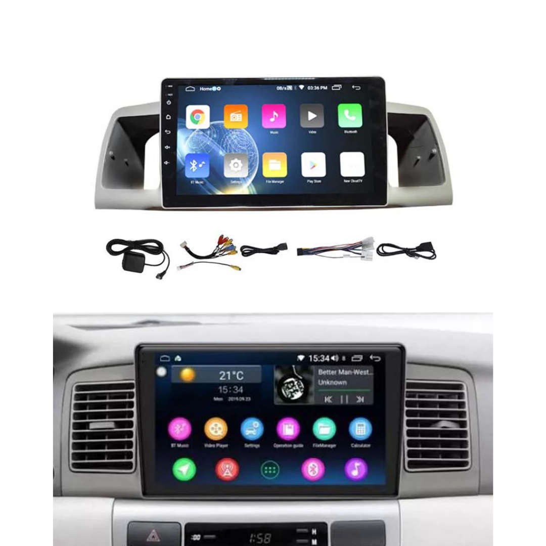 Toyota Corolla 2004-2008 Android Touch Screen Multimedia Player – GPS, Wi-Fi, Navigation, Mirror Link