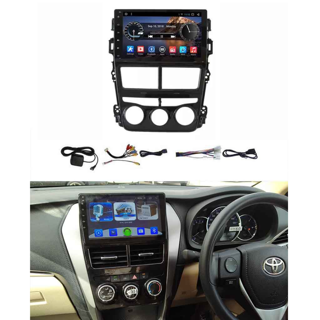 Toyota Yaris 2020-2023 Android Touch Screen Multimedia Player – GPS, Wi-Fi, Navigation, Mirror Link