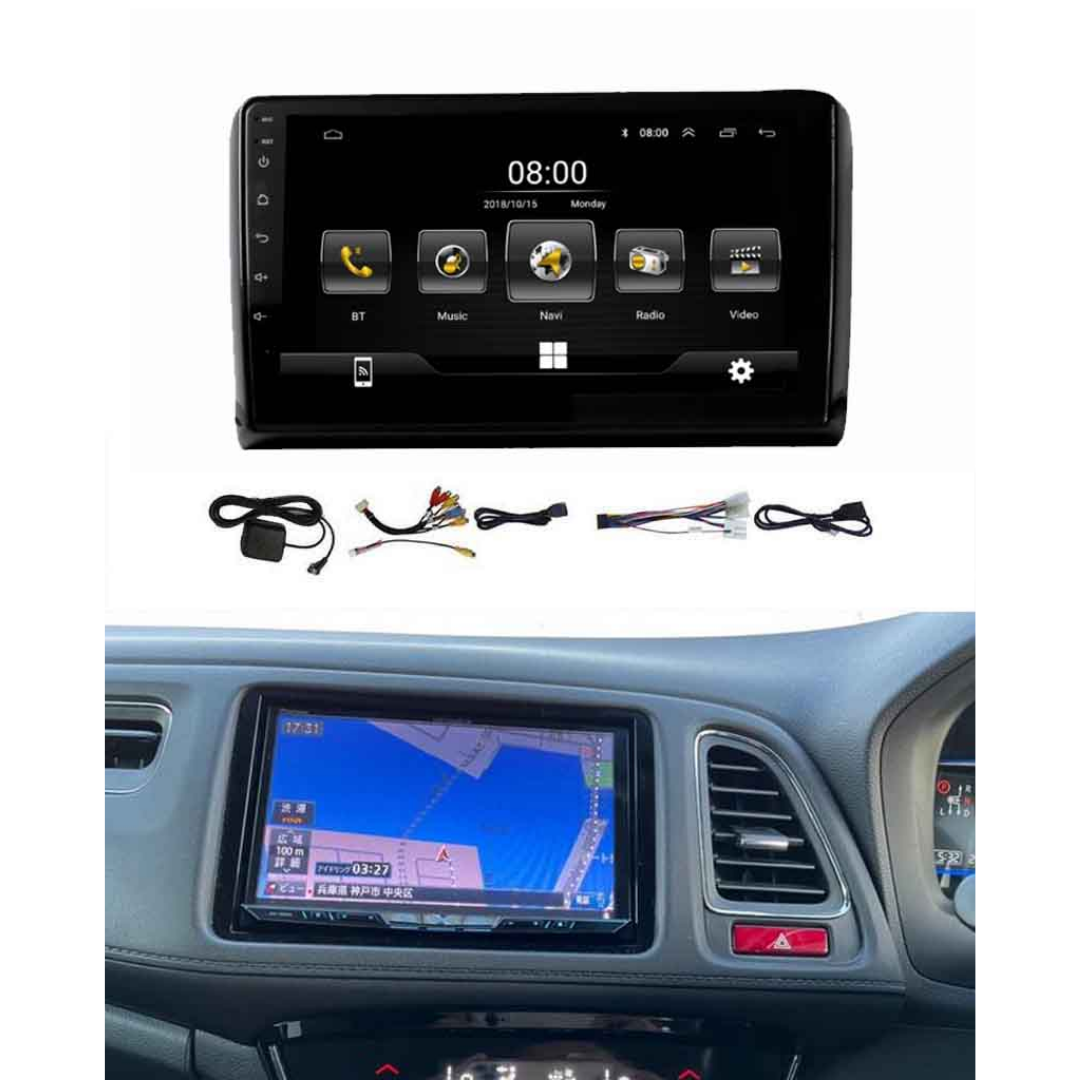 Honda Vezel 2013-2021 Android Touch Screen Multimedia Player – GPS, Wi-Fi, Navigation, Mirror Link
