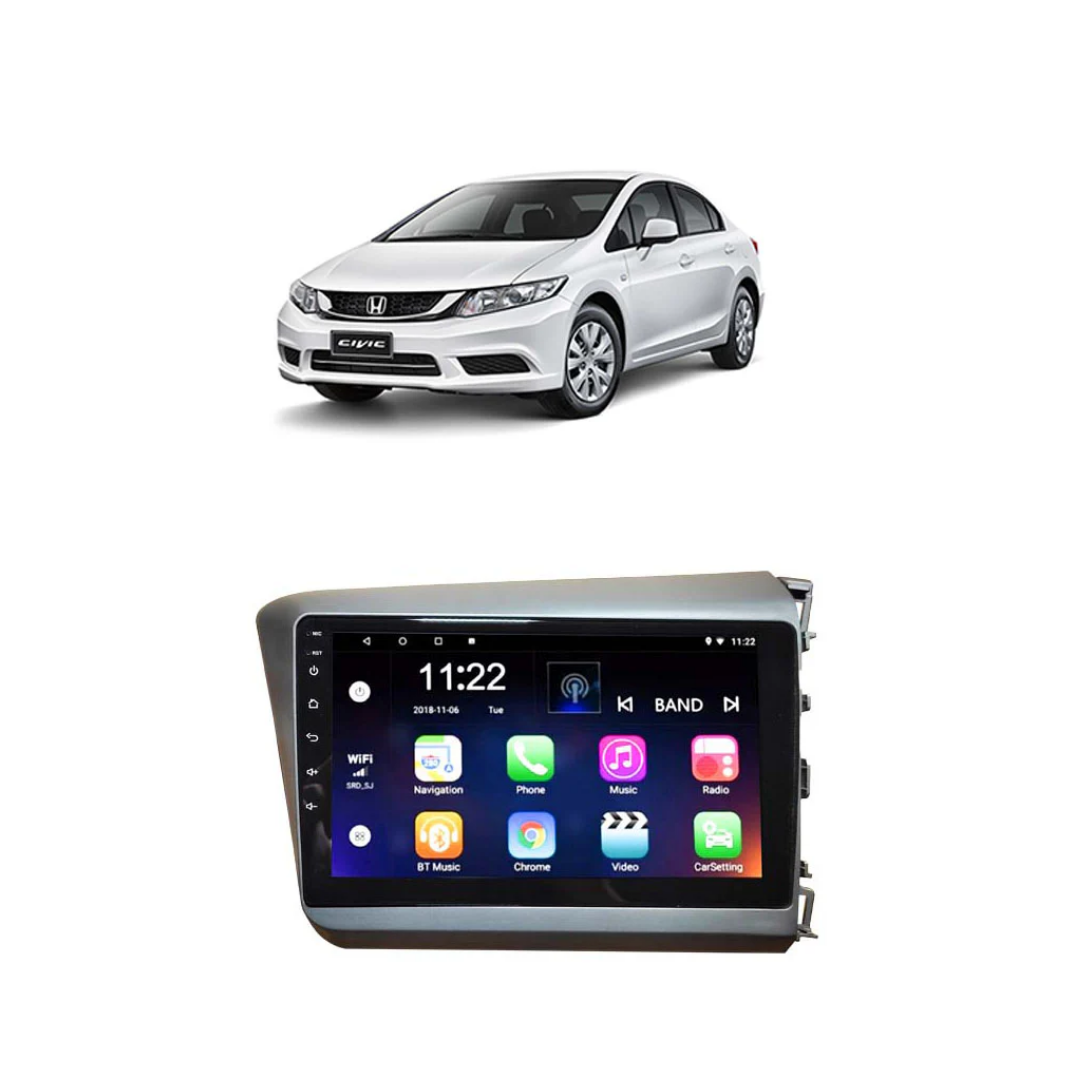 Honda Civic 2012-2015 Android Touch Screen Multimedia Android Player – GPS | Wi-Fi | Navigation | Mirror Link)