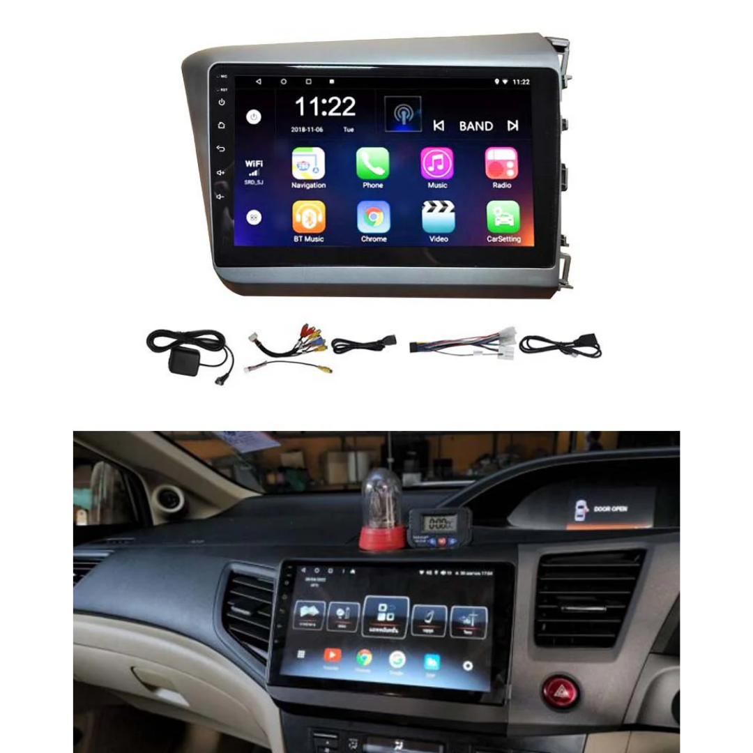 Honda Civic 2012-2015 Android Touch Screen Multimedia Android Player – GPS | Wi-Fi | Navigation | Mirror Link)