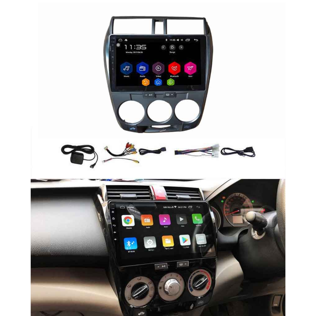 Honda City 2009–2020 Android Touch Screen Multimedia Android Player – GPS | Wi-Fi | Navigation | Mirror Link