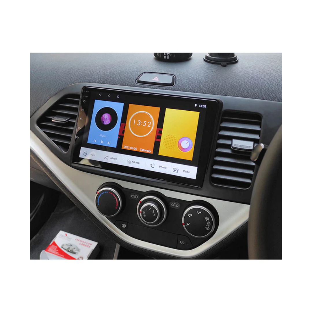 Kia Picanto 2018–2023 Android Touch Screen Multimedia Android Player – GPS | Wi-Fi | Navigation | Mirror Link