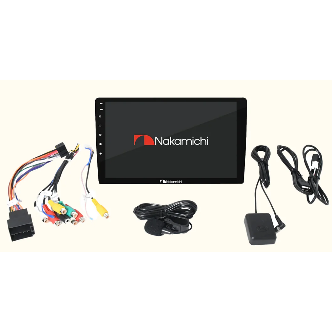 Nakamichi NAM5260 Android Multimedia Player with CarPlay – 4GB RAM / 64GB ROM – 10 Inch