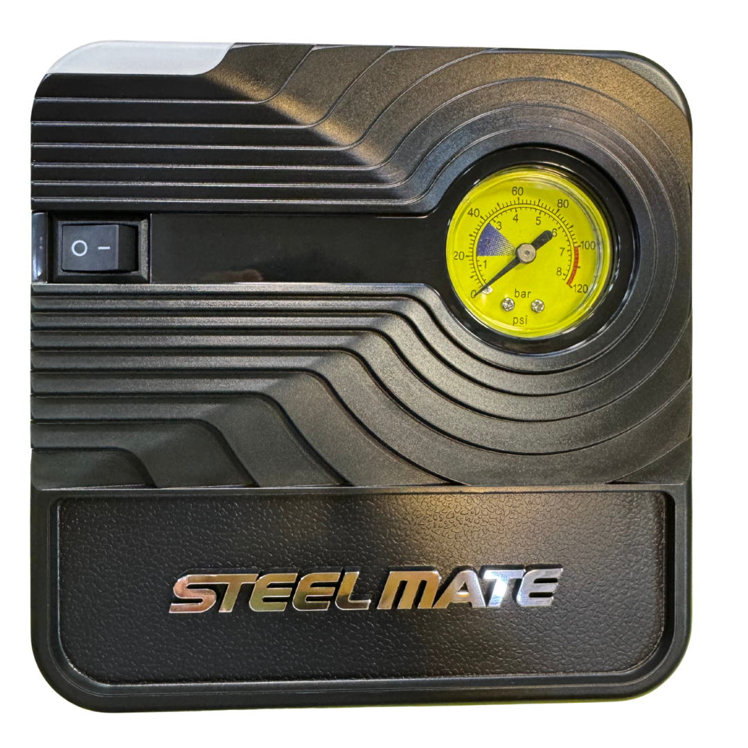 Steel Mate Car Tire Inflator | Digital Air Compressor