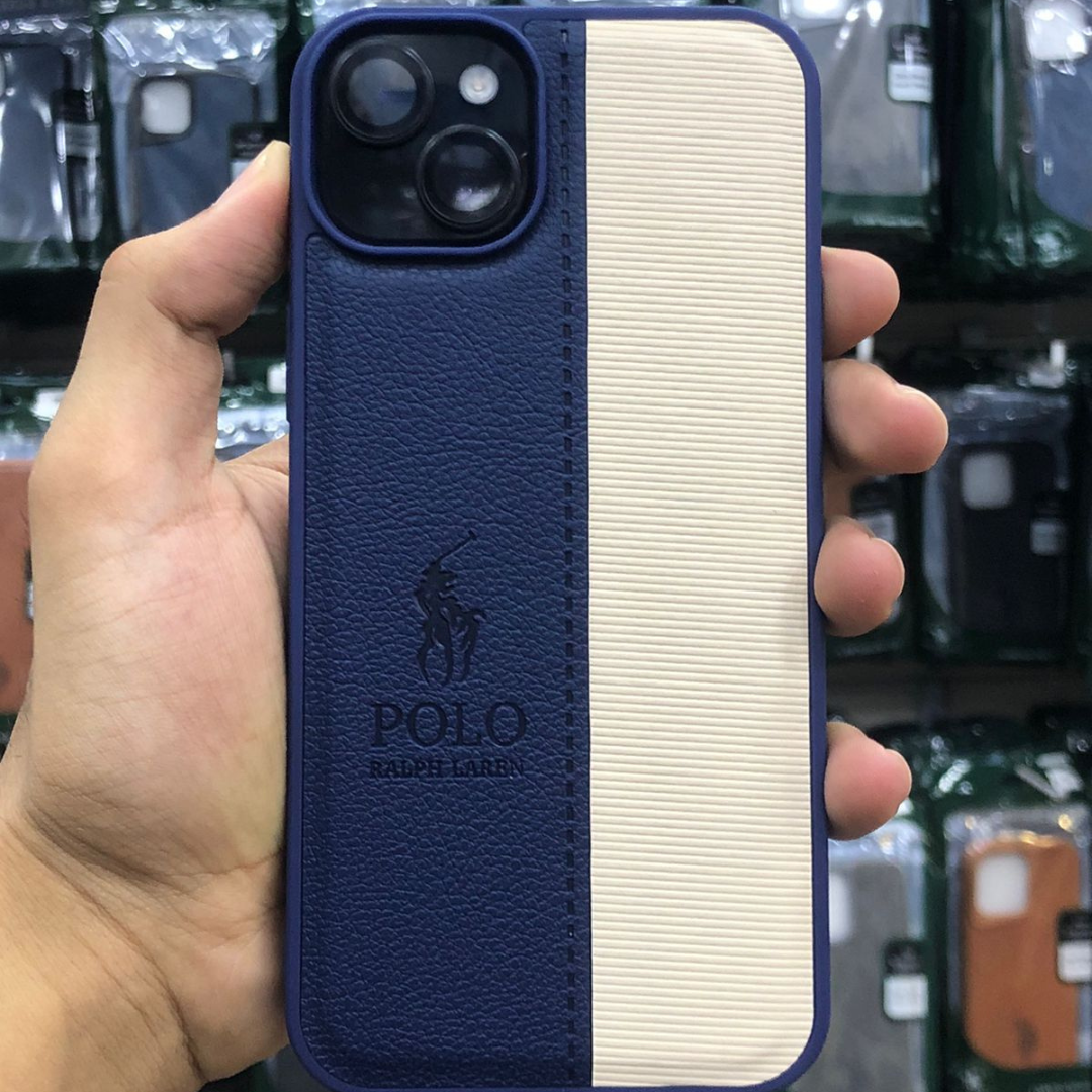 Polo Ralph Lauren Style Premium Leather Mobile Case