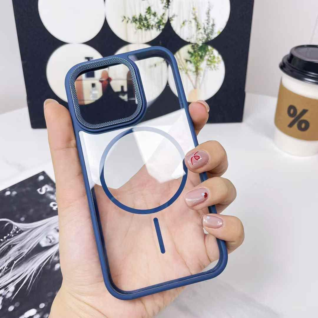 New Border MagSafe Case for iPhone – High Quality, Dual-Tone Design