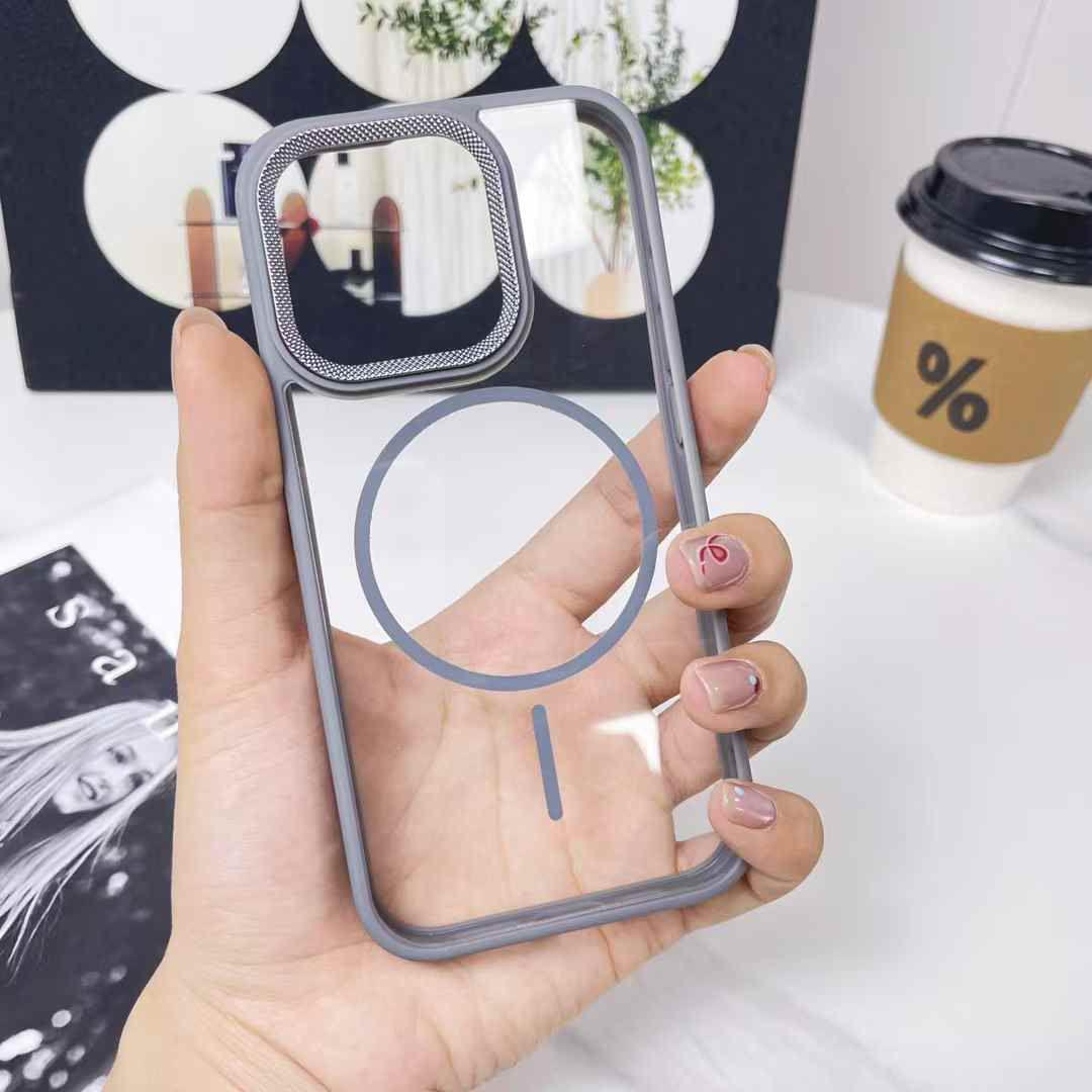 New Border MagSafe Case for iPhone – High Quality, Dual-Tone Design