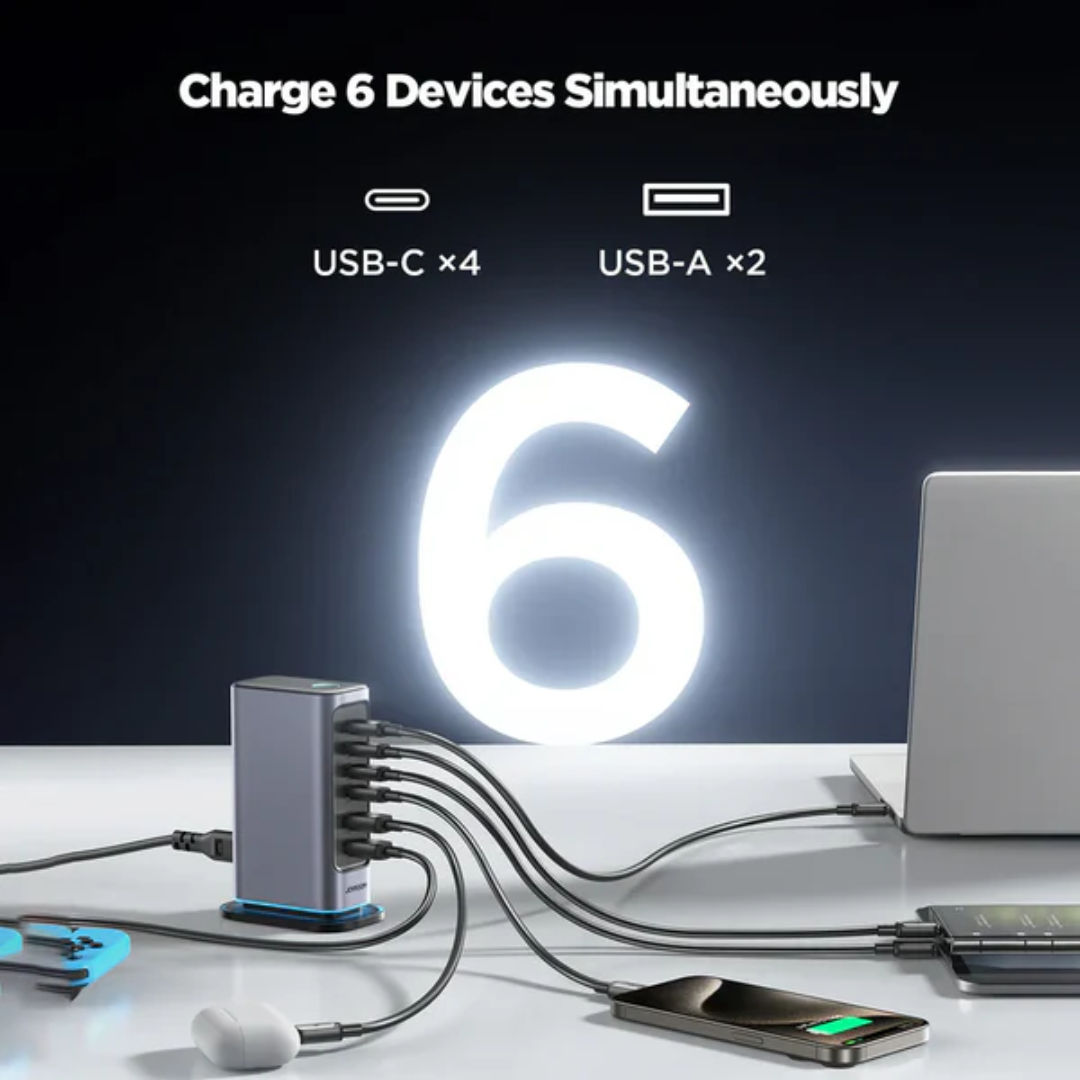Joyroom JR‑TCM02 65W GaN Multi‑Port Charger