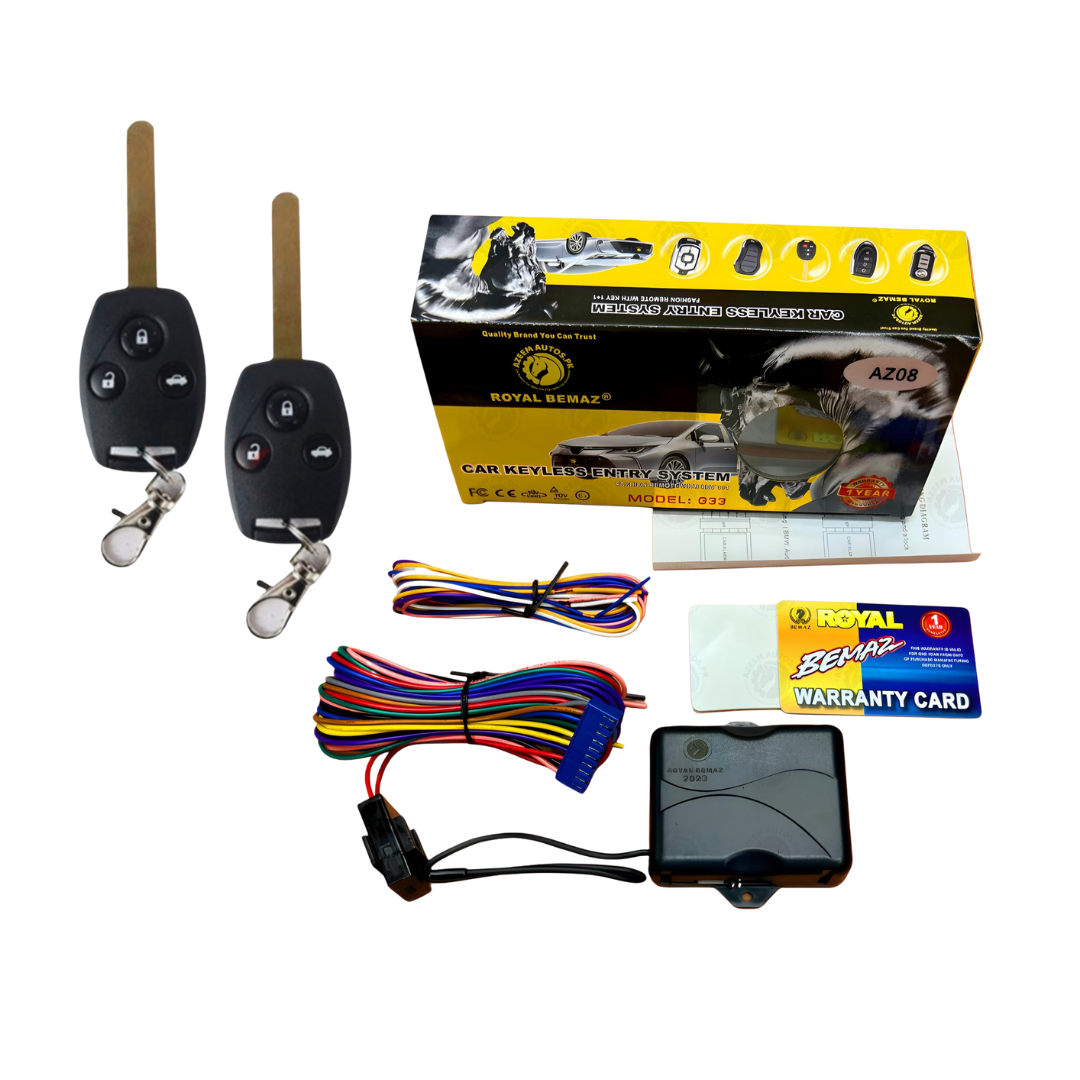 Universal Royal Bemaz Car Keyless Entry System – G33-RMK16