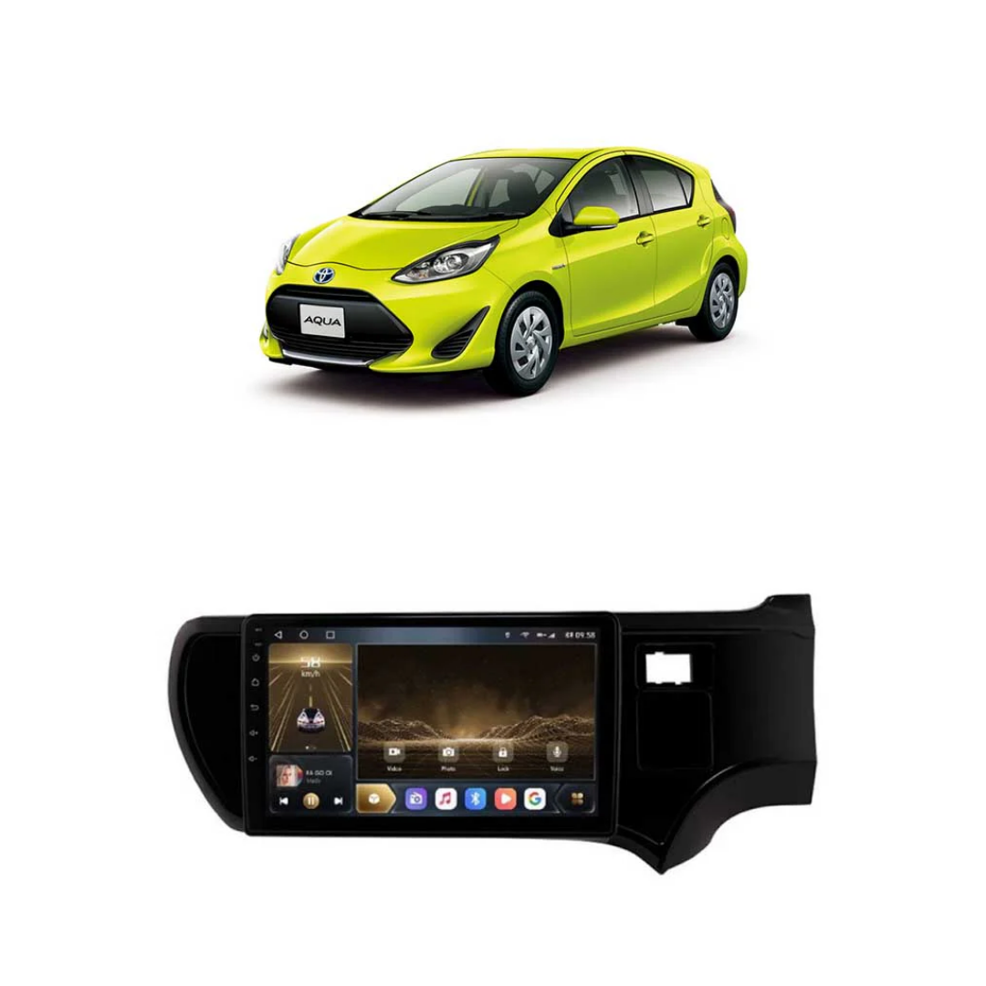 Toyota Aqua Android Touch Screen Multimedia Android Player – GPS | Wi-Fi | Navigation | Mirror Link