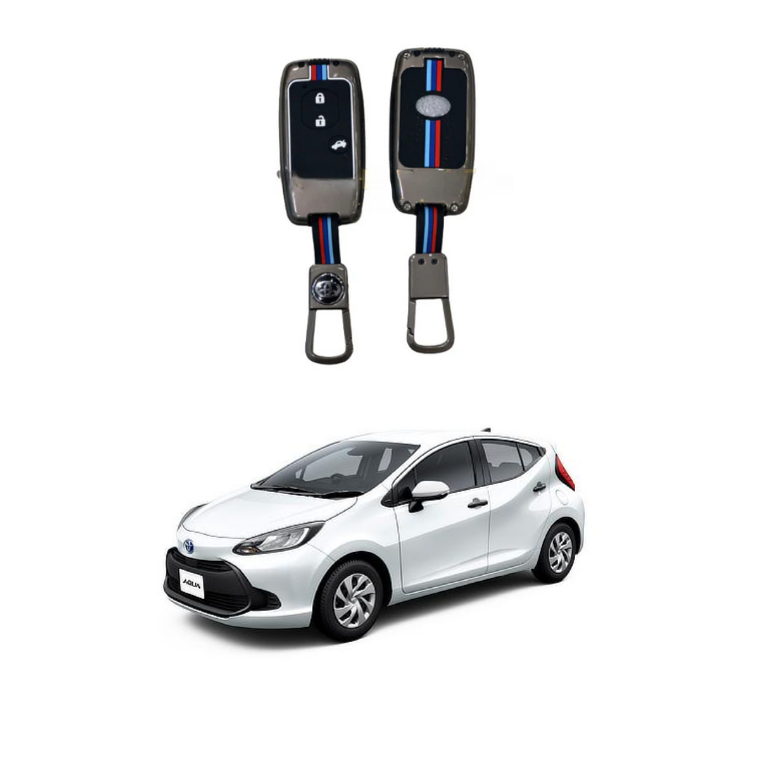 Toyota Aqua 2022–2023 Key Cover with Metal Shell