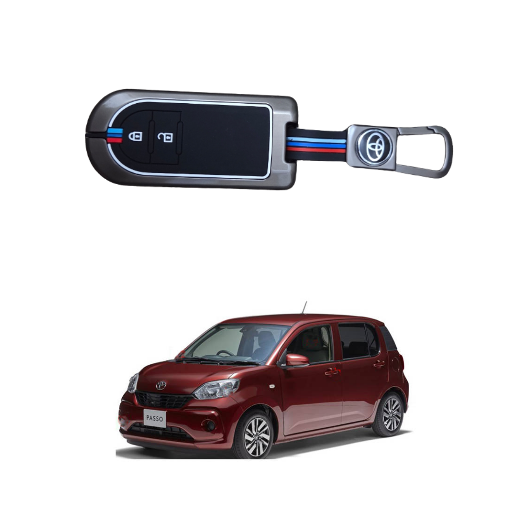 Toyota Passo 2017–2021 Key Cover with Metal Shell