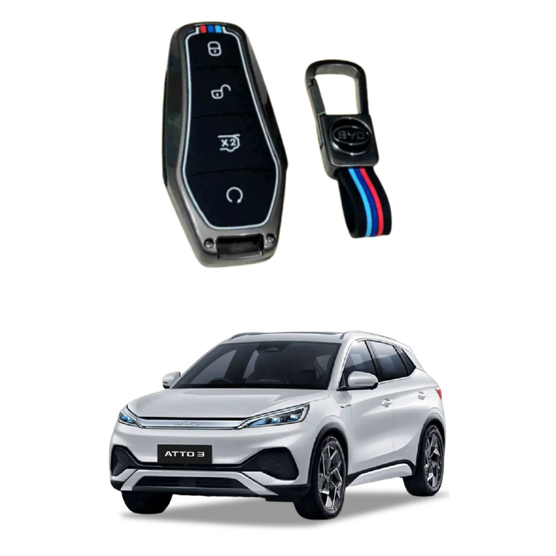 BYD ATTO 3 Key Cover with Metal Shell