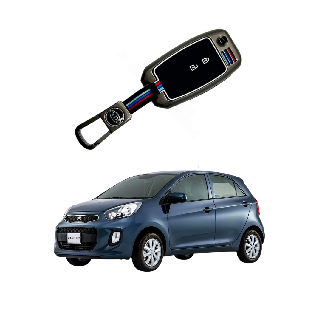 KIA Picanto Key Cover with Metal Shell