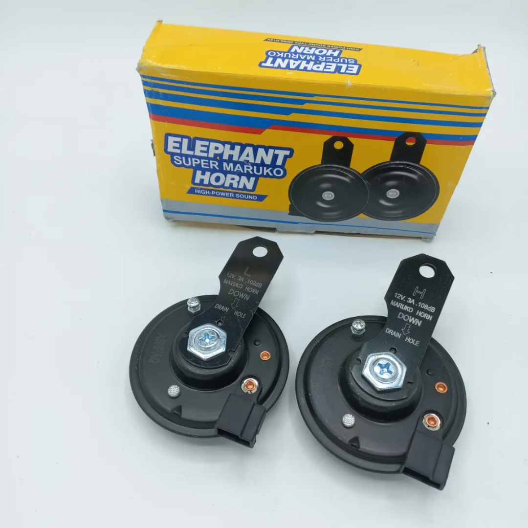 Elephant Super Maruko Horn Pair – 12V