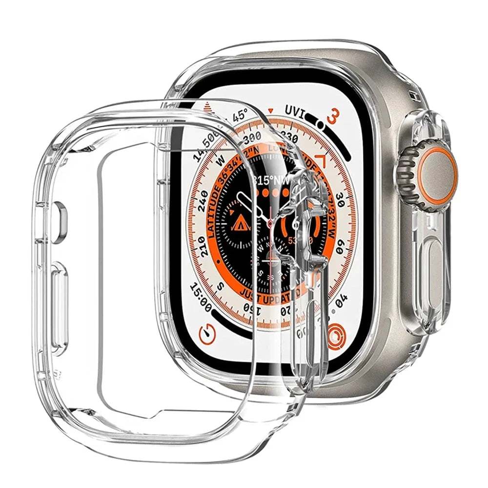 Apple Watch Ultra-Thin Soft Silicone Transparent Case