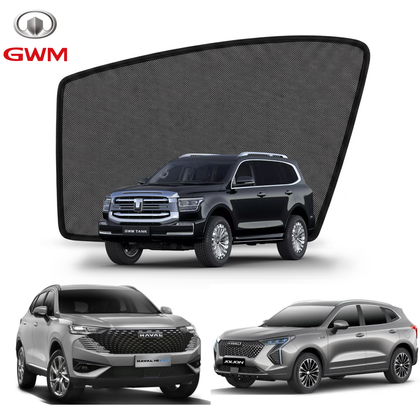 Mesh Special Sun Shades for All HAVAL Car Models (Customized)