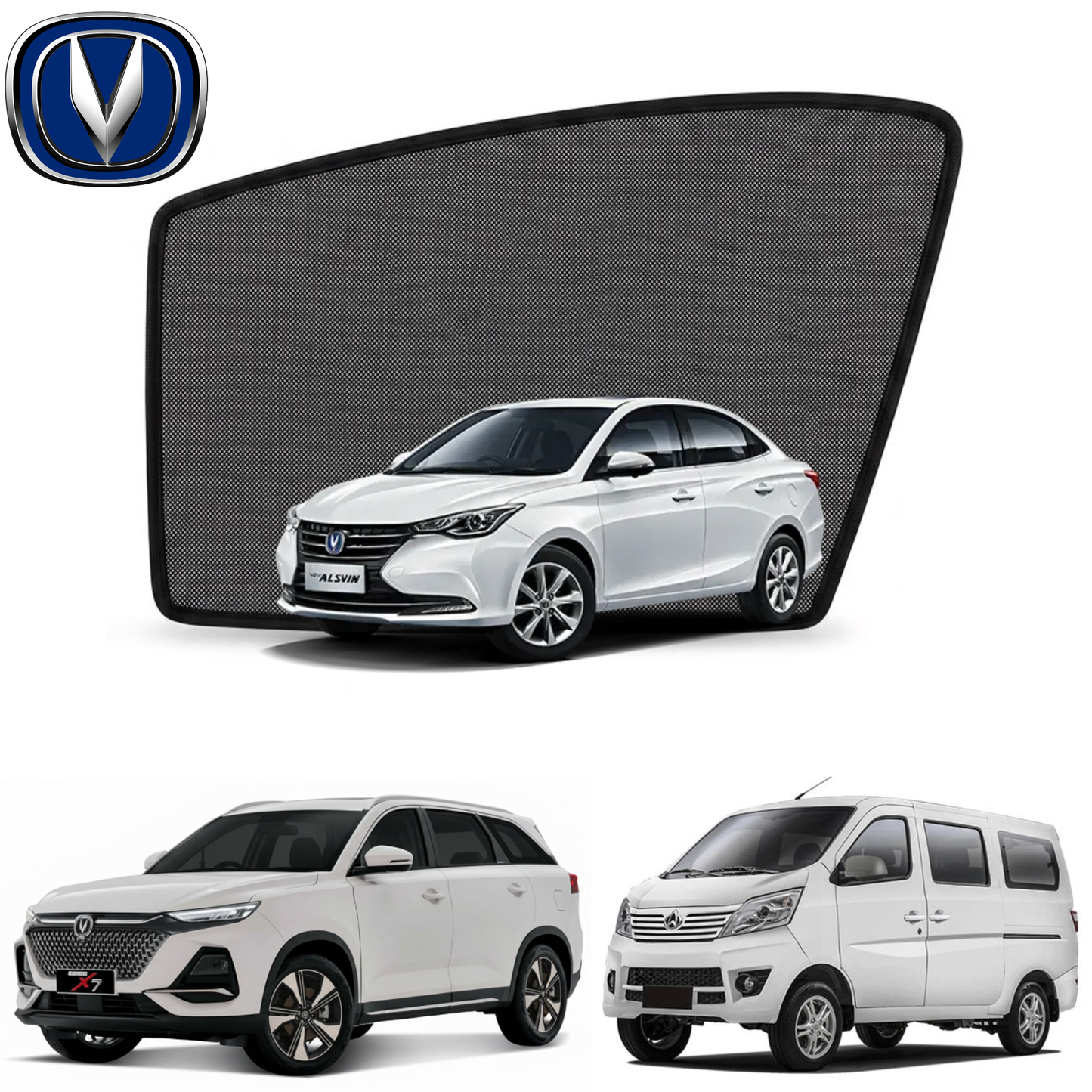 Mesh Special Sun Shades for All CHANGAN Car Models (Customized)