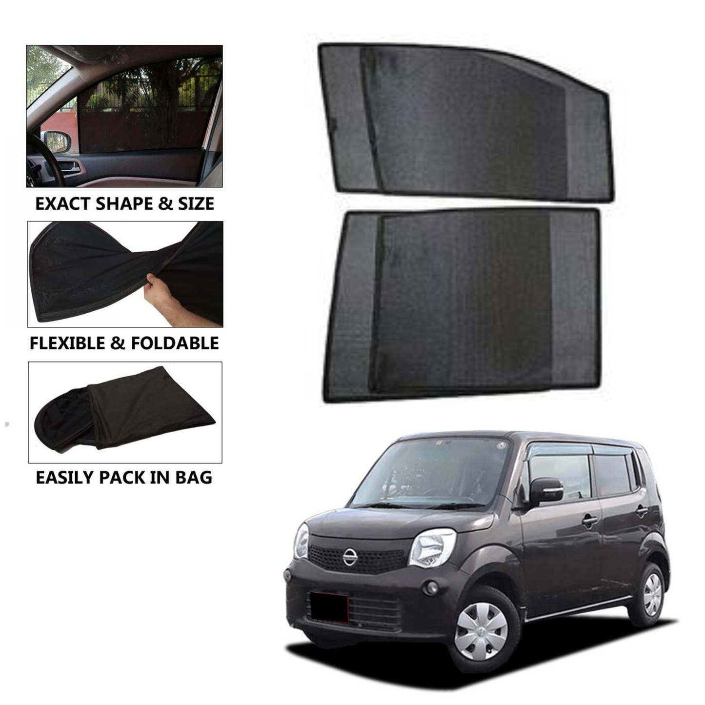 Nissan Moco Car Shades