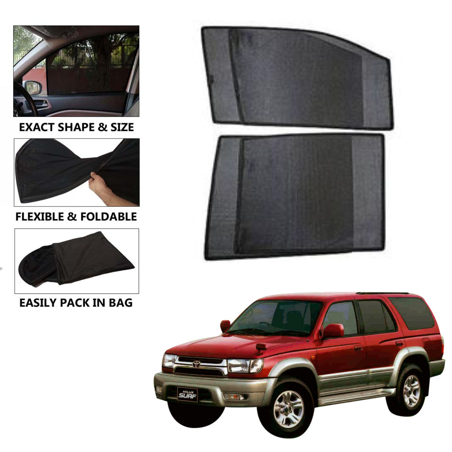 Toyota Surf (1995-2000) Model Car Shades
