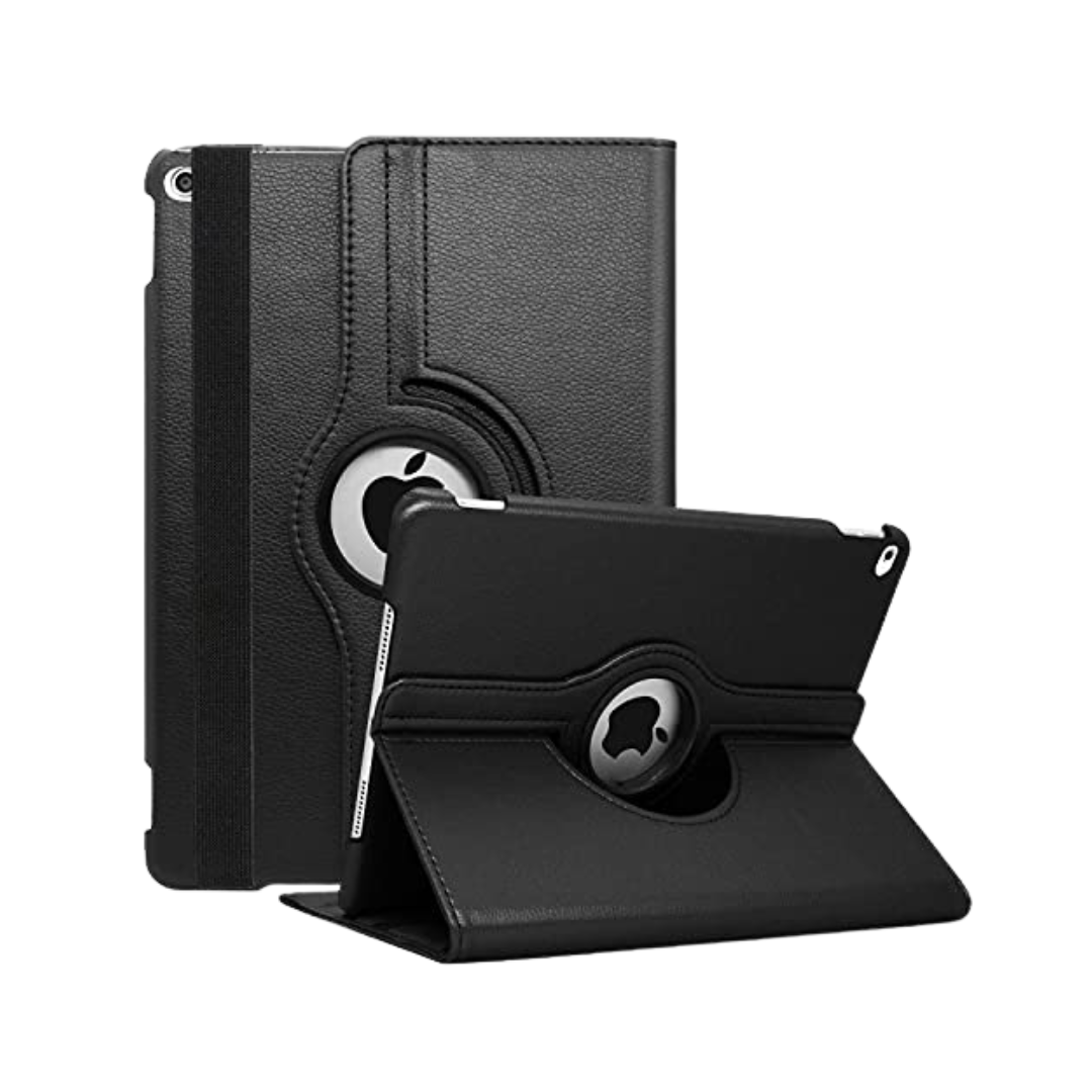 360° Rotating iPad Book Case – Multi-Angle Stand Cover for All iPad Models