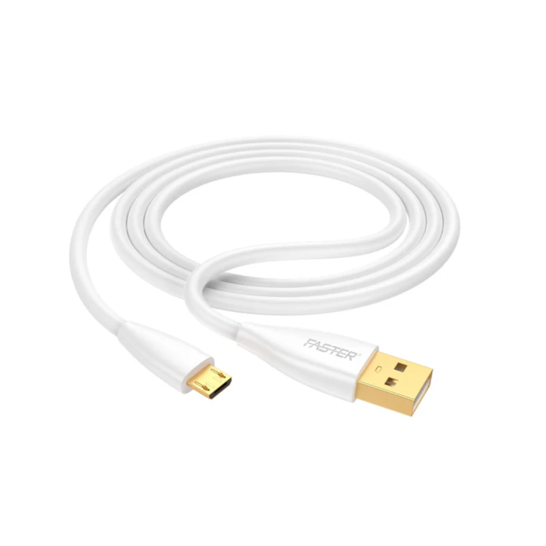 FASTER O3 USB Cable – 2.4A Fast Charging & Data Sync