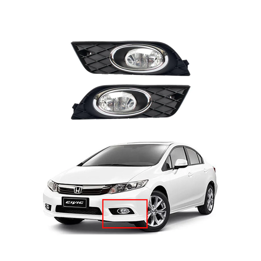 DLAA Fog Lamps for Honda Civic 2012-2015