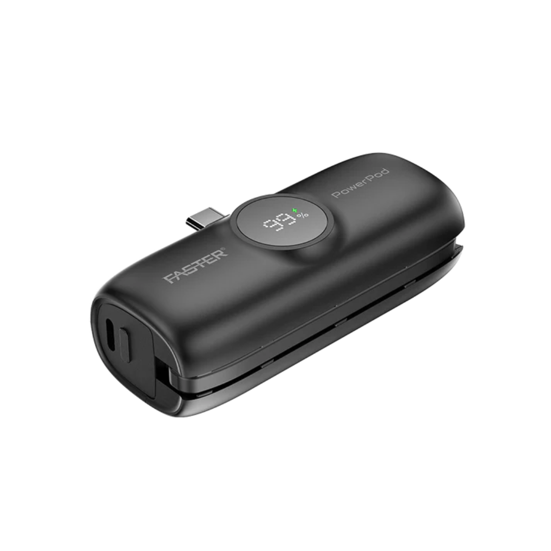 FASTER PF 20W Power Pod – Compact Fast Charging Adapter (USB-C)