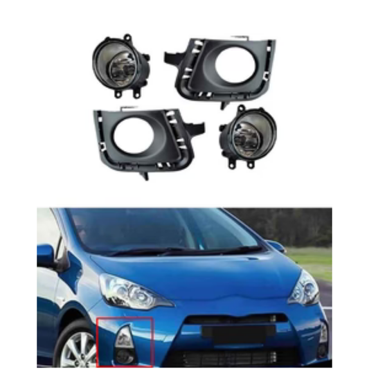 DLAA Fog Lamps for Toyota Aqua Model 2012–2014