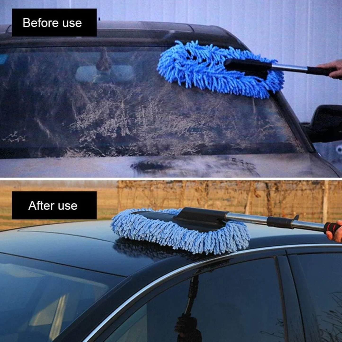 Telescopic Microfiber Car Cleaning Duster