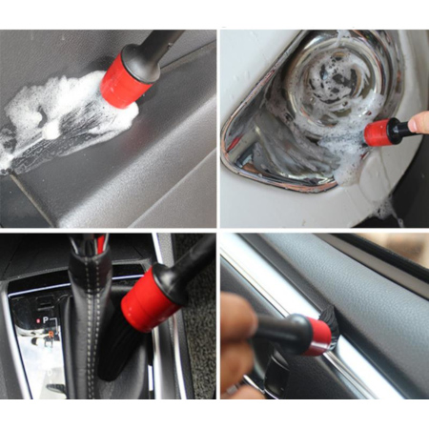 Car Detailing Brush Set – 5 Pieces Car Cleaning Brushes