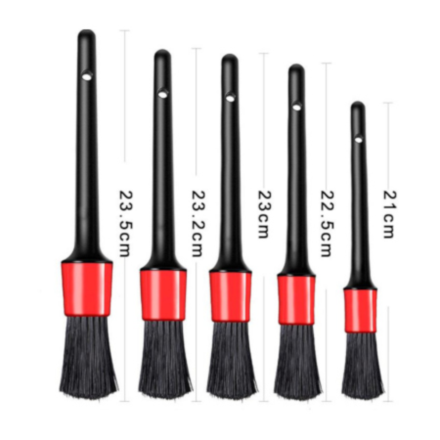 Car Detailing Brush Set – 5 Pieces Car Cleaning Brushes