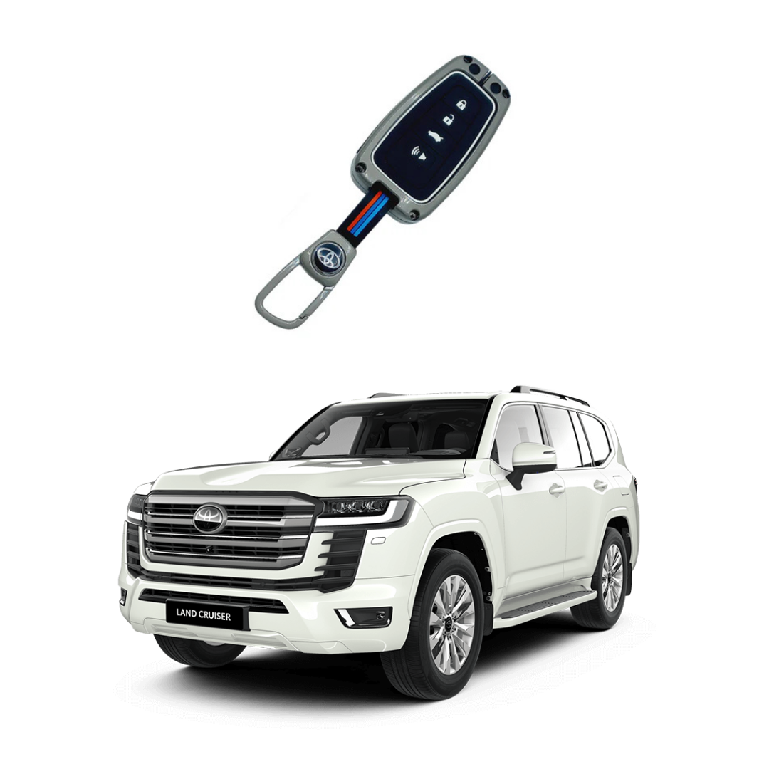 Toyota Land Cruiser 2022–2023 Key Cover with Metal Shell