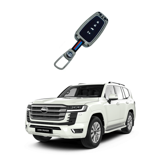 Toyota Land Cruiser 2022–2023 Key Cover with Metal Shell