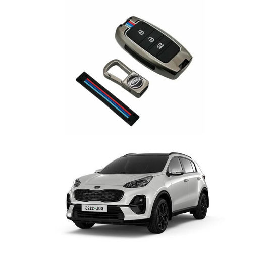 KIA Sportage 2020–2023 Key Cover with Metal Shell