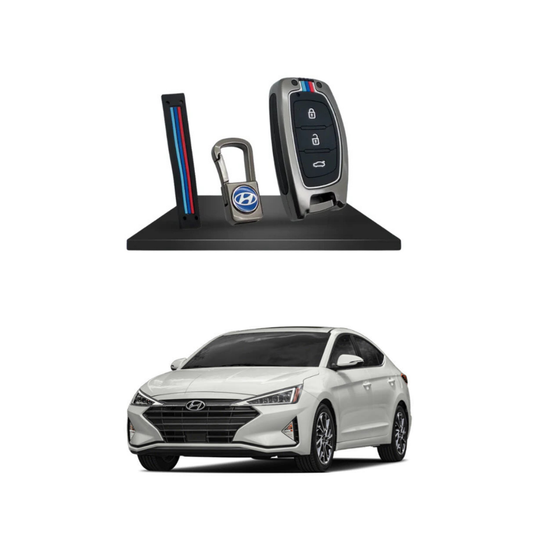 Hyundai Elantra 2020–2023 Key Cover with Metal Shell